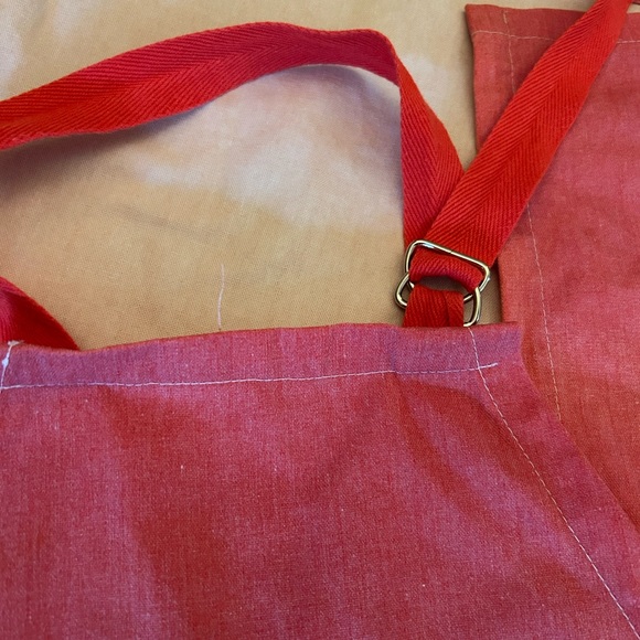 Vintage apron with red tomato paste - fun - Picture 5 of 7